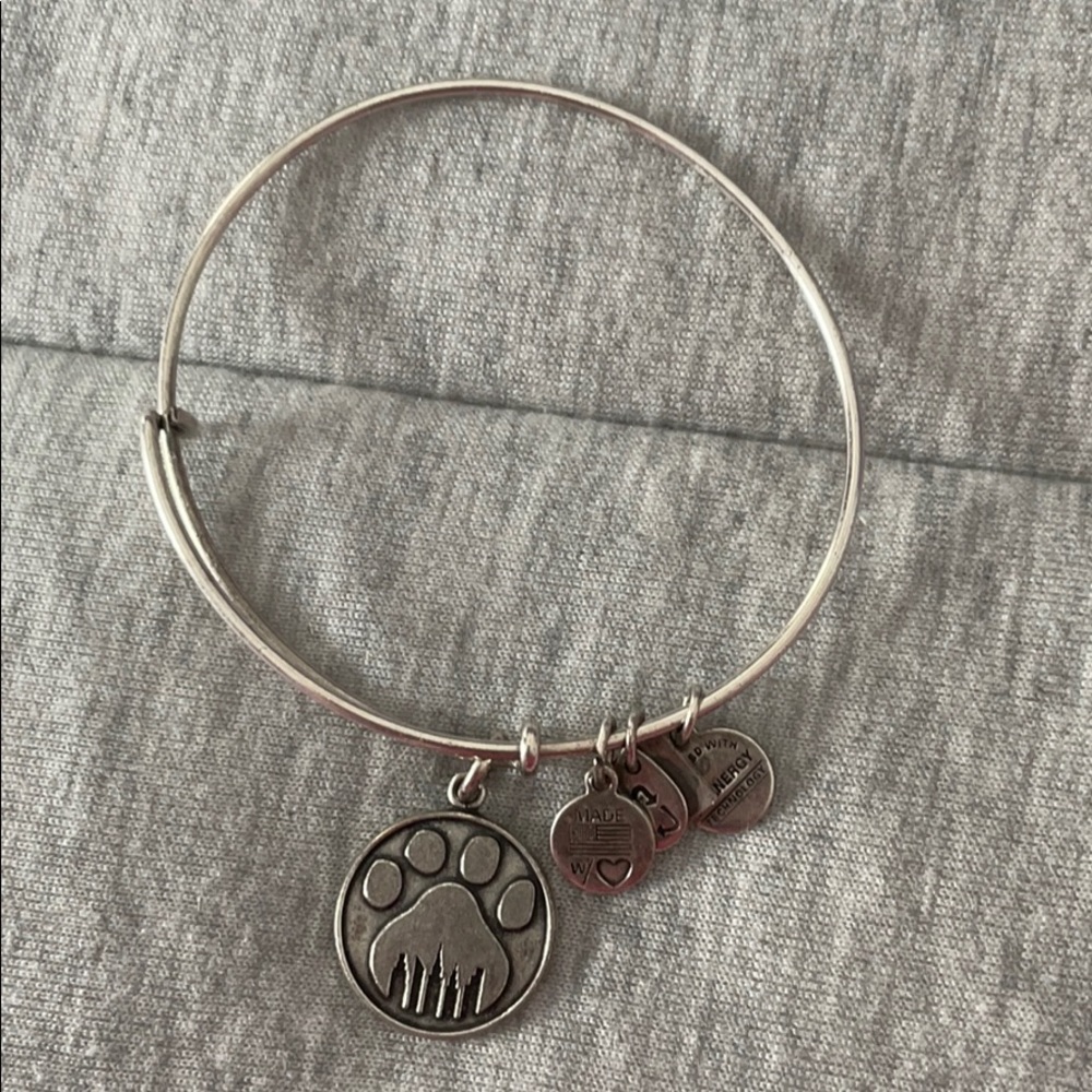 Alex and Ani Paw Print Bracelet